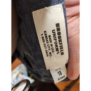 Ladies' Lightweight Postal Letter Carrier Uniform Slacks, Size 18, 28 inseam